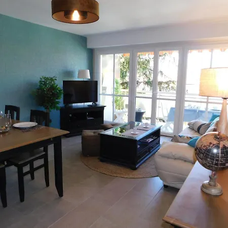 Appartement T2 Standing Renove 2021 Vitoria Climatise, Proche Plage Antibes