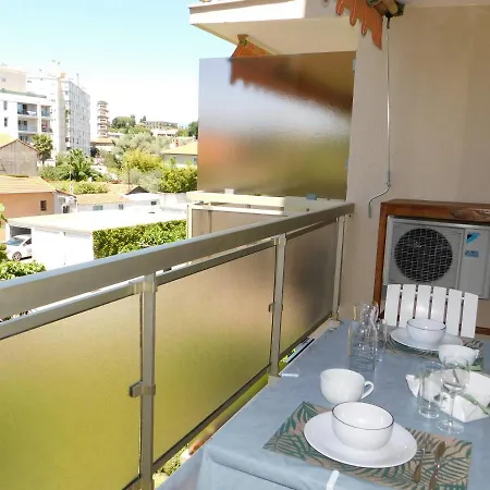 T2 Standing Renove 2021 Vitoria Climatise, Proche Plage Apartment Antibes